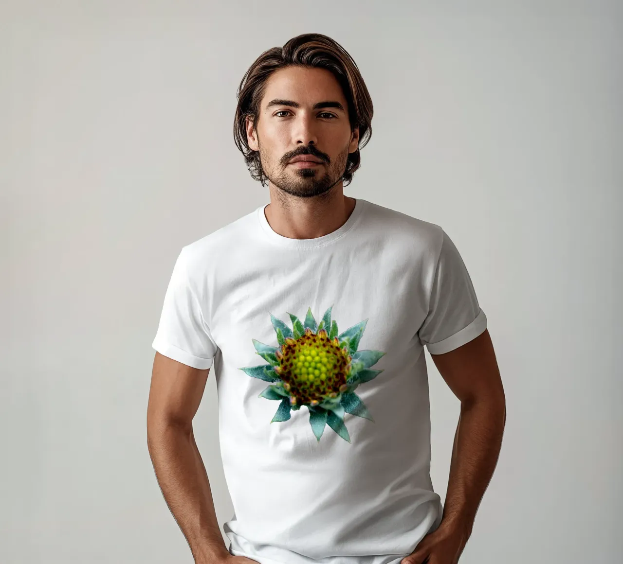 Fiore macro t-shirt da Bold Blooms