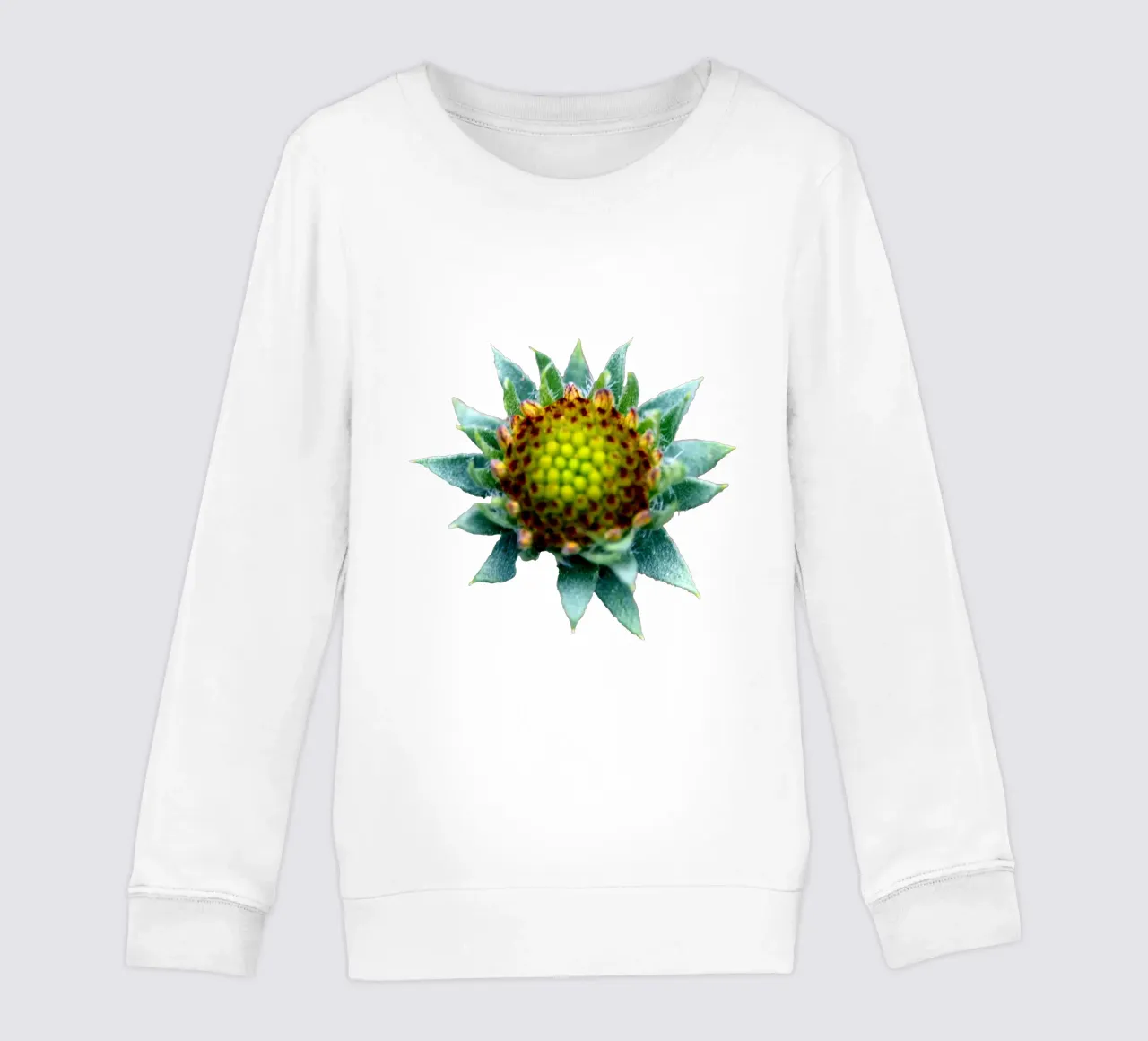 Fiore macro felpa bambino da Bold Blooms