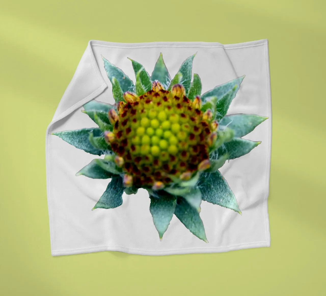 Fiore macro coperta in pile da Bold Blooms