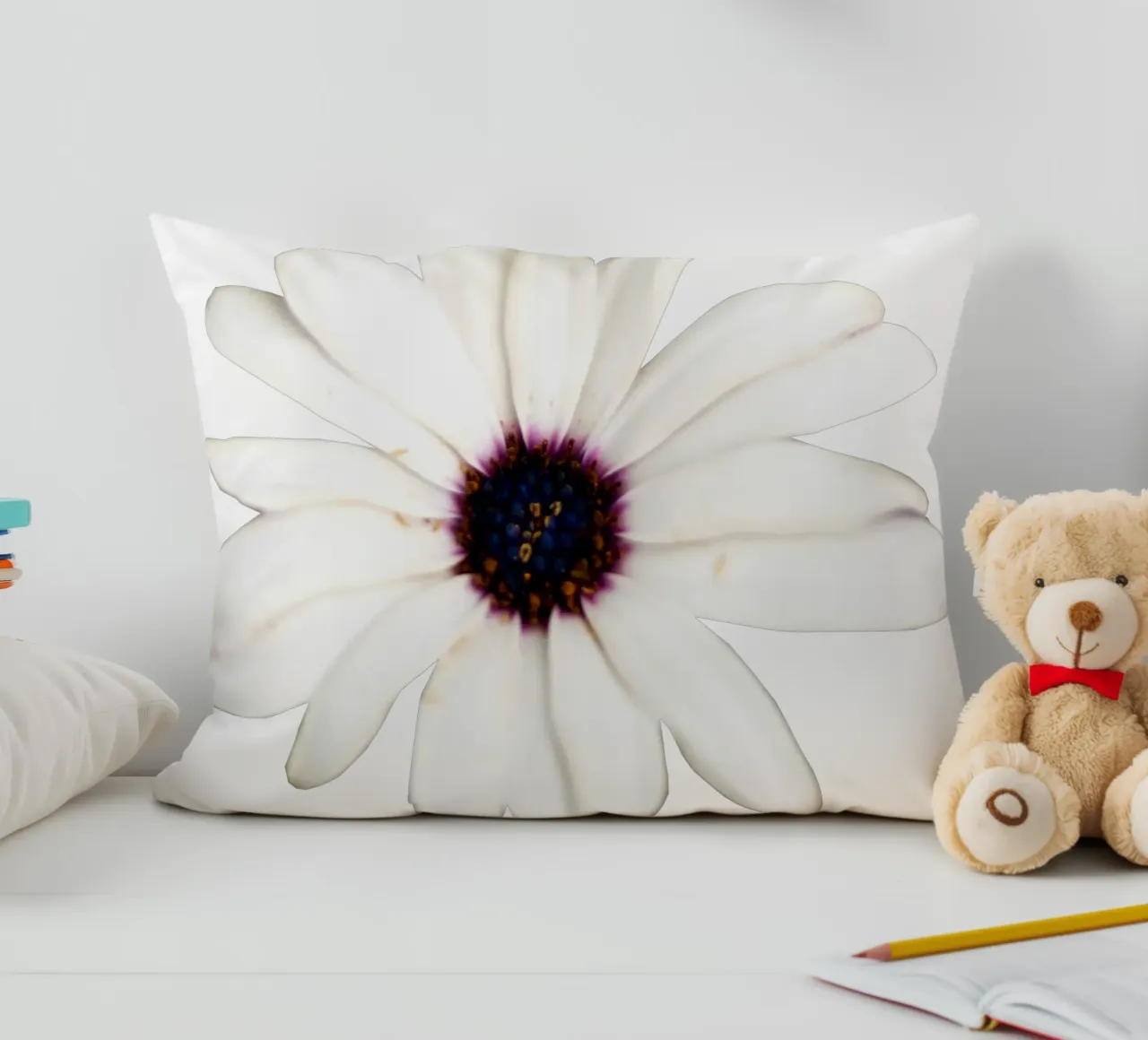 Fiore macro cuscino da Bold Blooms