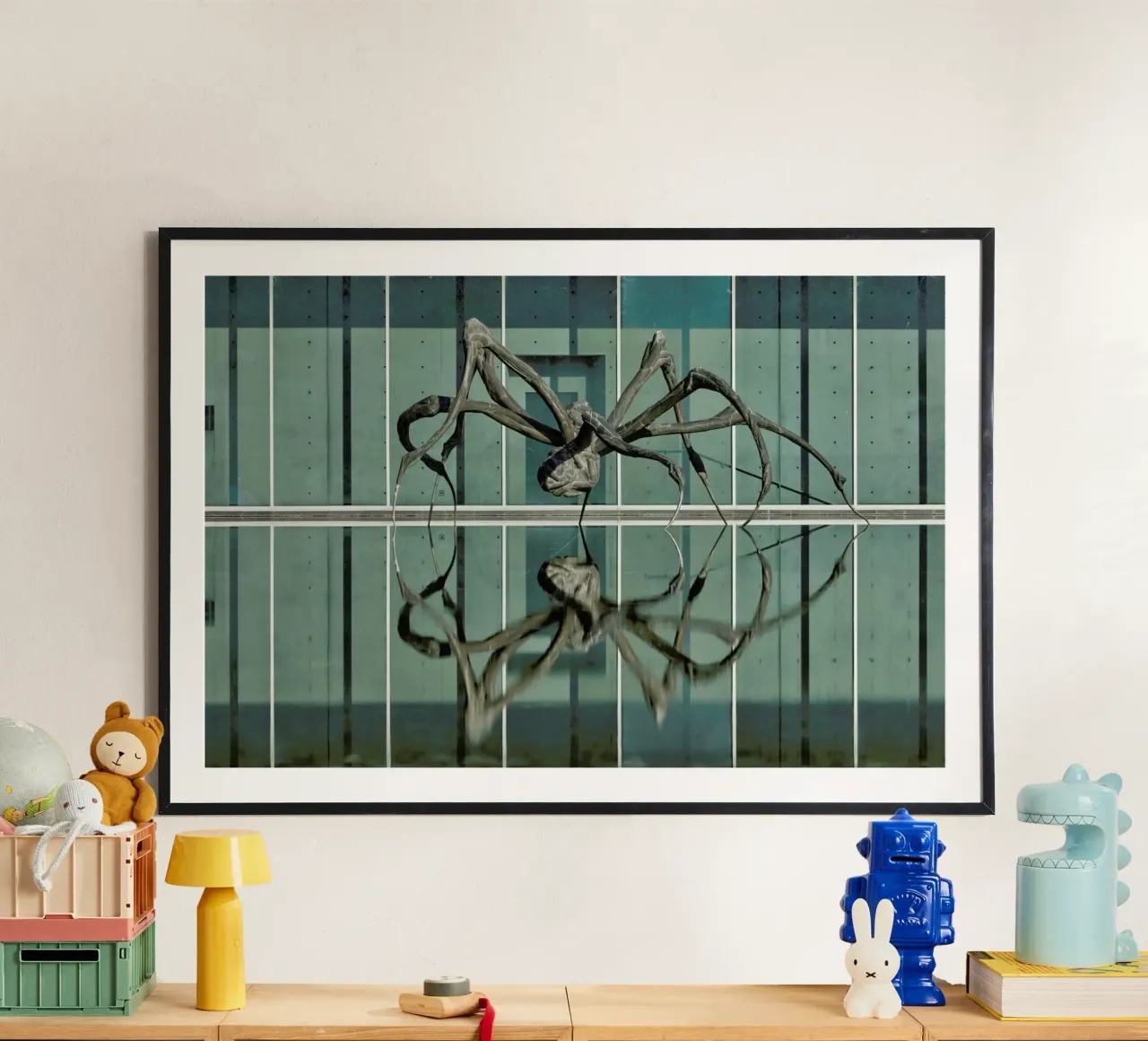 Chateau Lacoste 01 poster con telaio in alluminio da Michael Belhadi