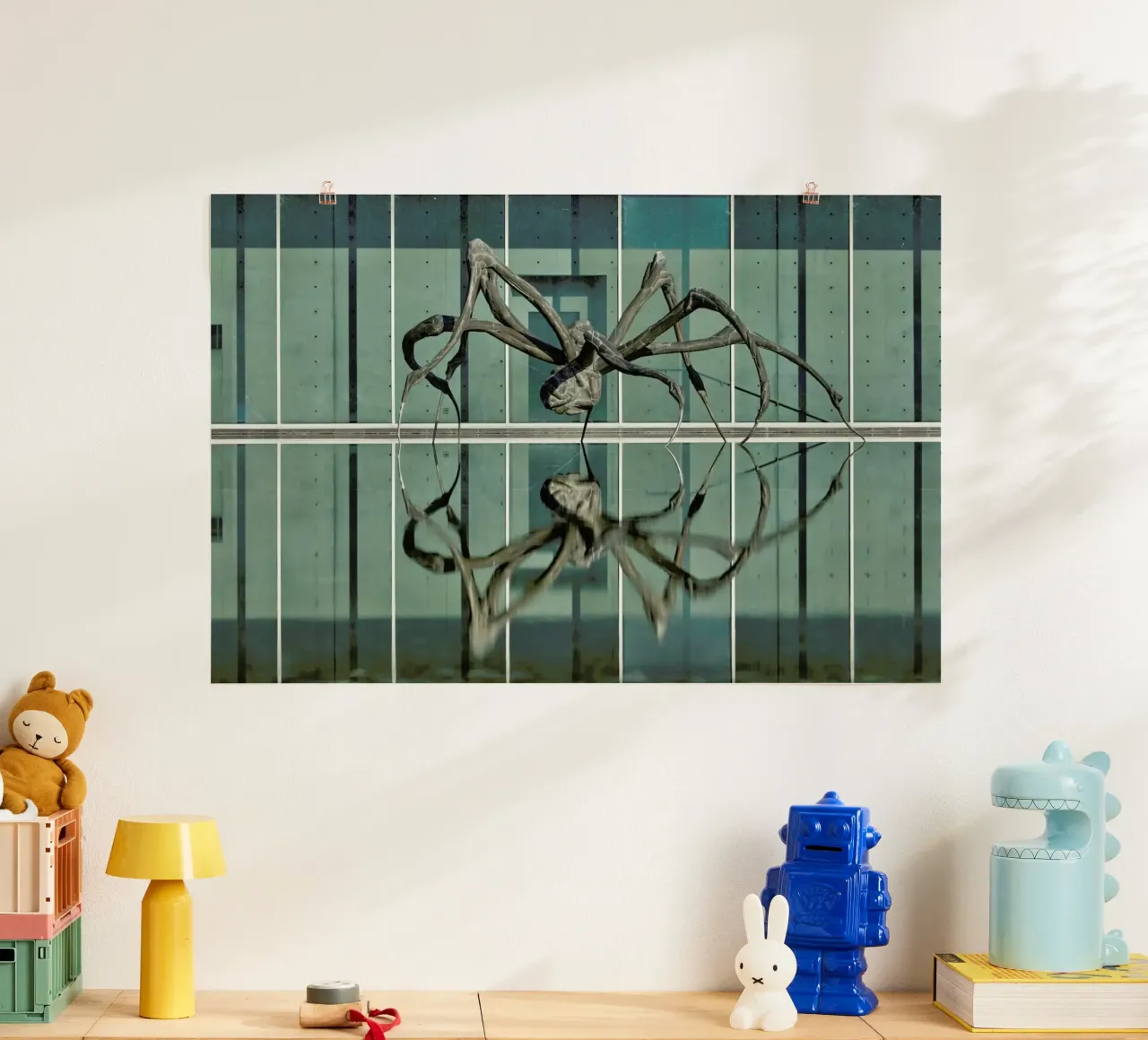 Chateau Lacoste 01 poster con telaio in alluminio da Michael Belhadi