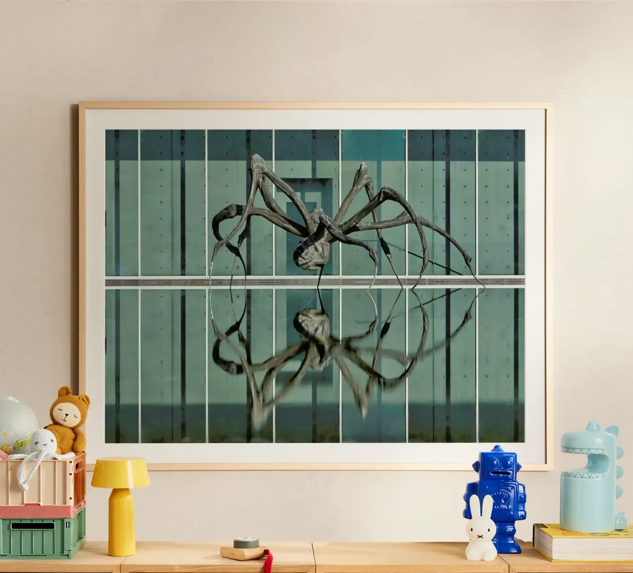 Chateau Lacoste 01 poster con telaio in alluminio da Michael Belhadi
