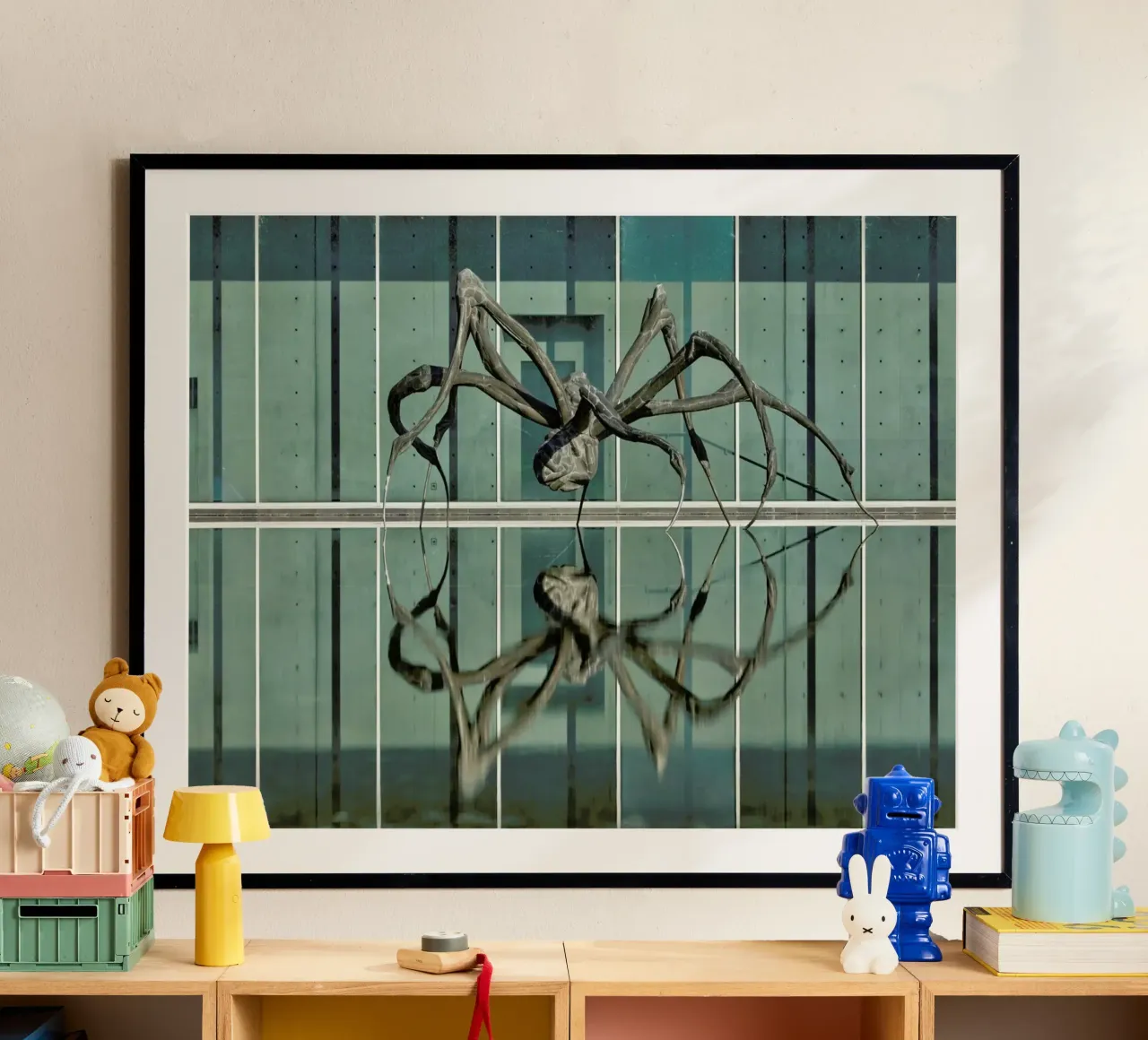 Chateau Lacoste 01 poster con telaio in alluminio da Michael Belhadi