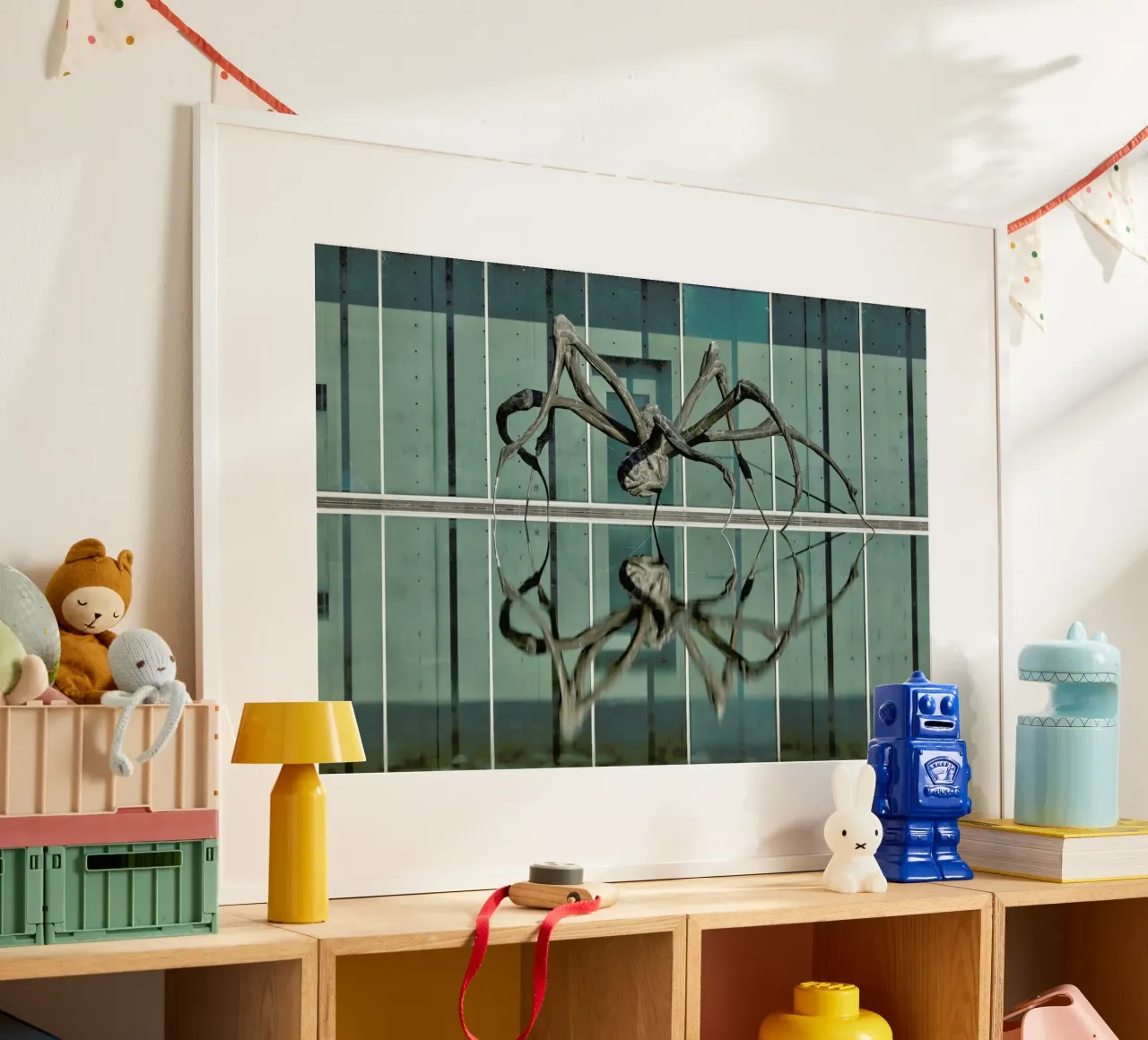Chateau Lacoste 01 poster con telaio in alluminio da Michael Belhadi