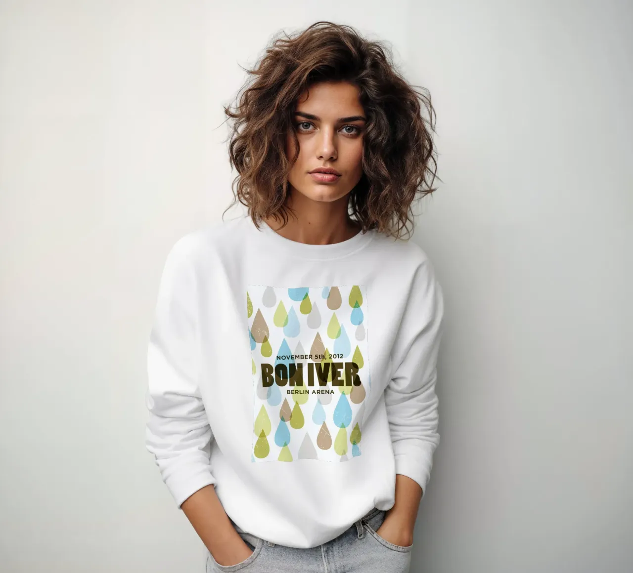 BON IVER felpa da The Indoor Type