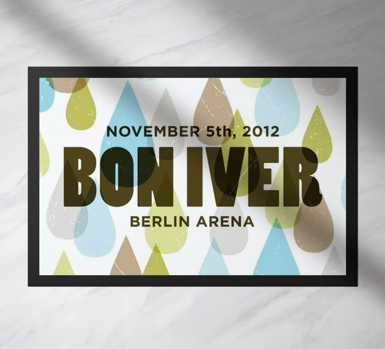 BON IVER doormat by The Indoor Type