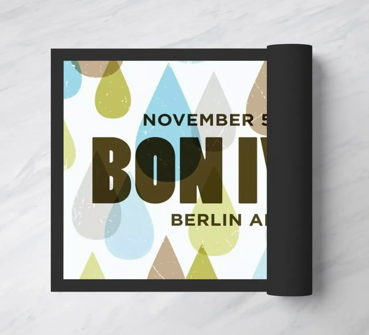 BON IVER doormat by The Indoor Type