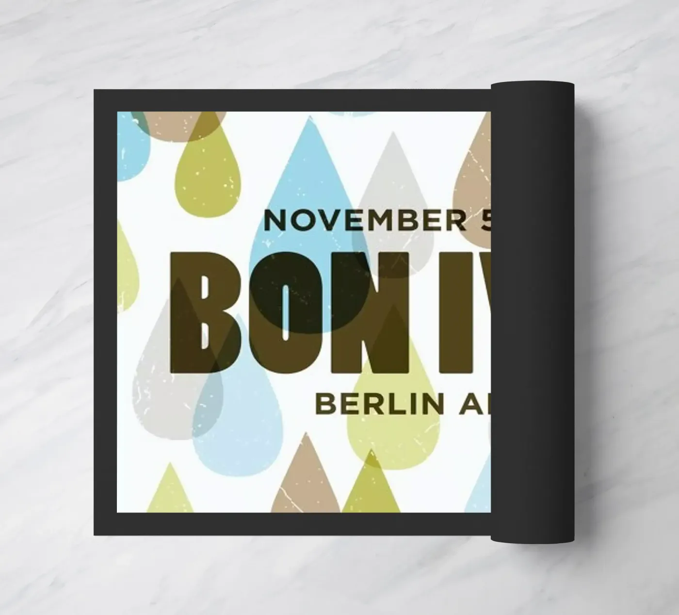 BON IVER doormat by The Indoor Type