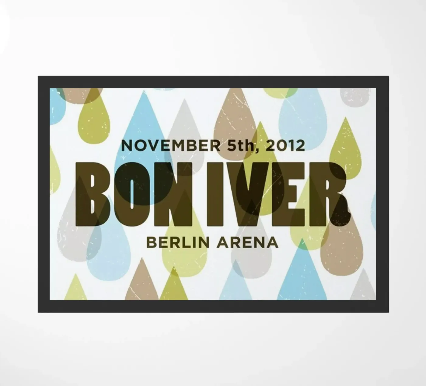 BON IVER deurmat van The Indoor Type
