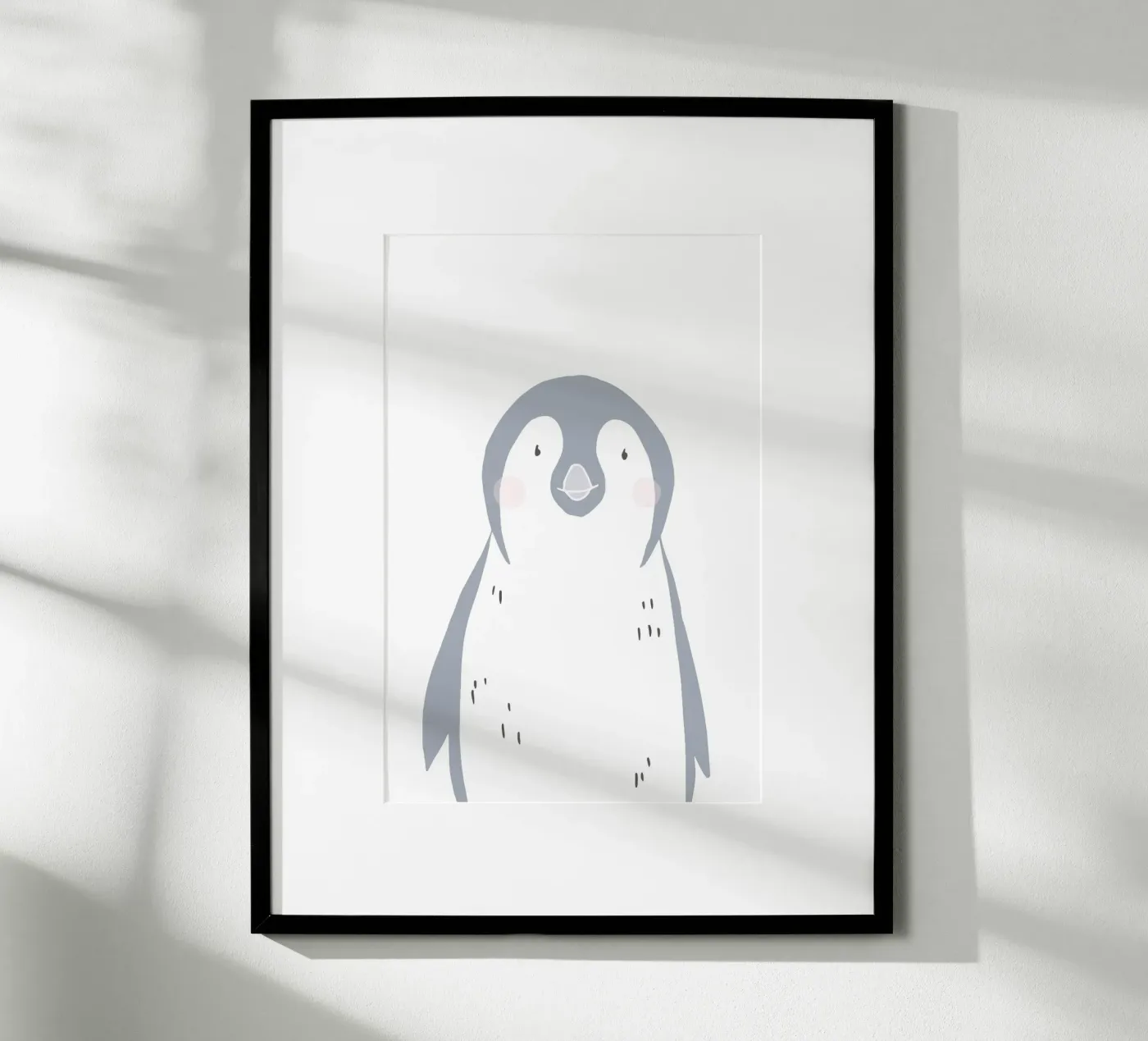Penguin Poster von KRUTH DESIGN