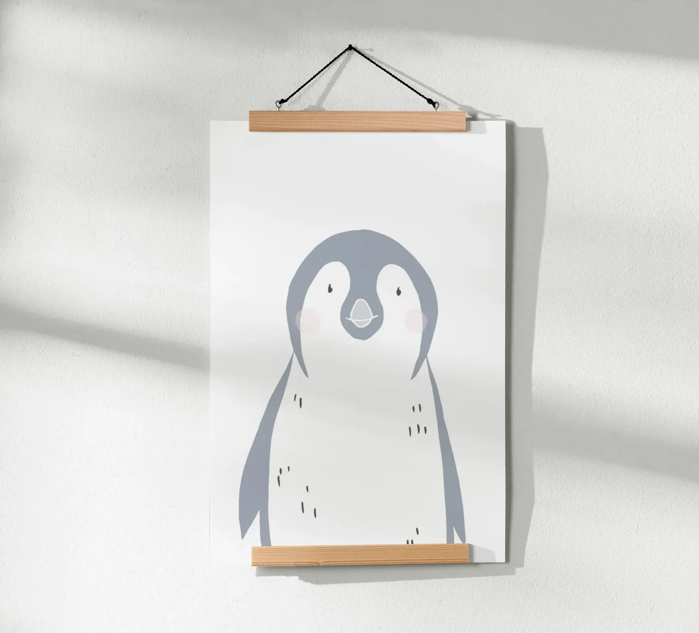 Penguin Poster von KRUTH DESIGN