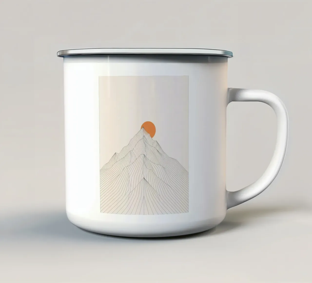 New Horizon tazza in smalto da ZEN VACATION