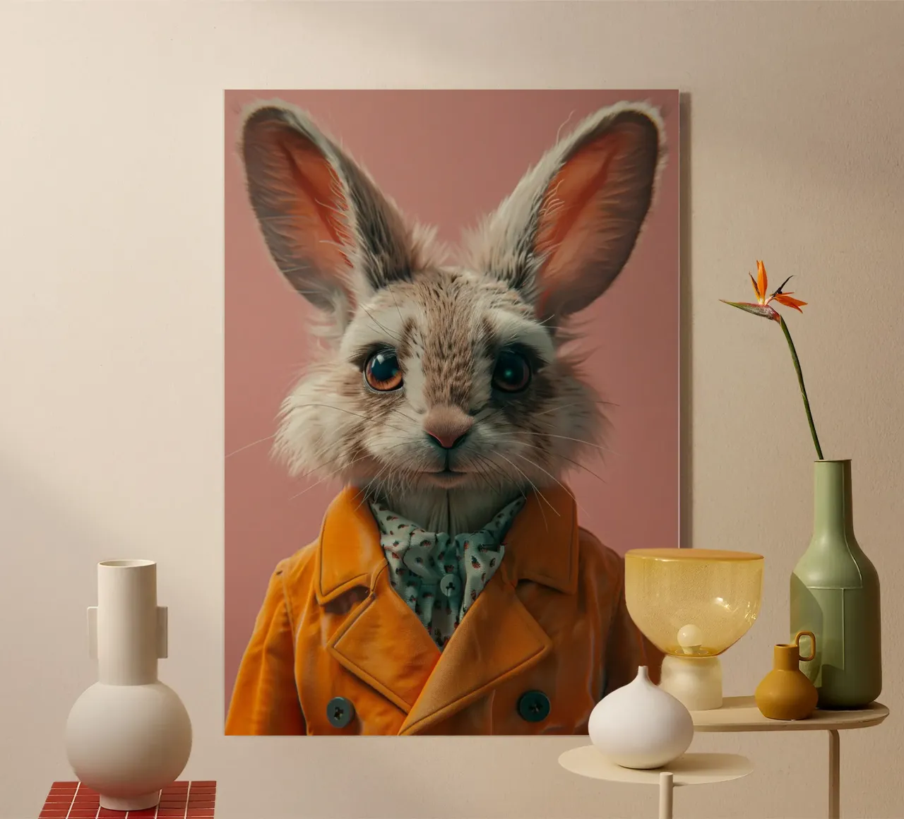 Dapper Bunny plexiglass da Chic Creatures