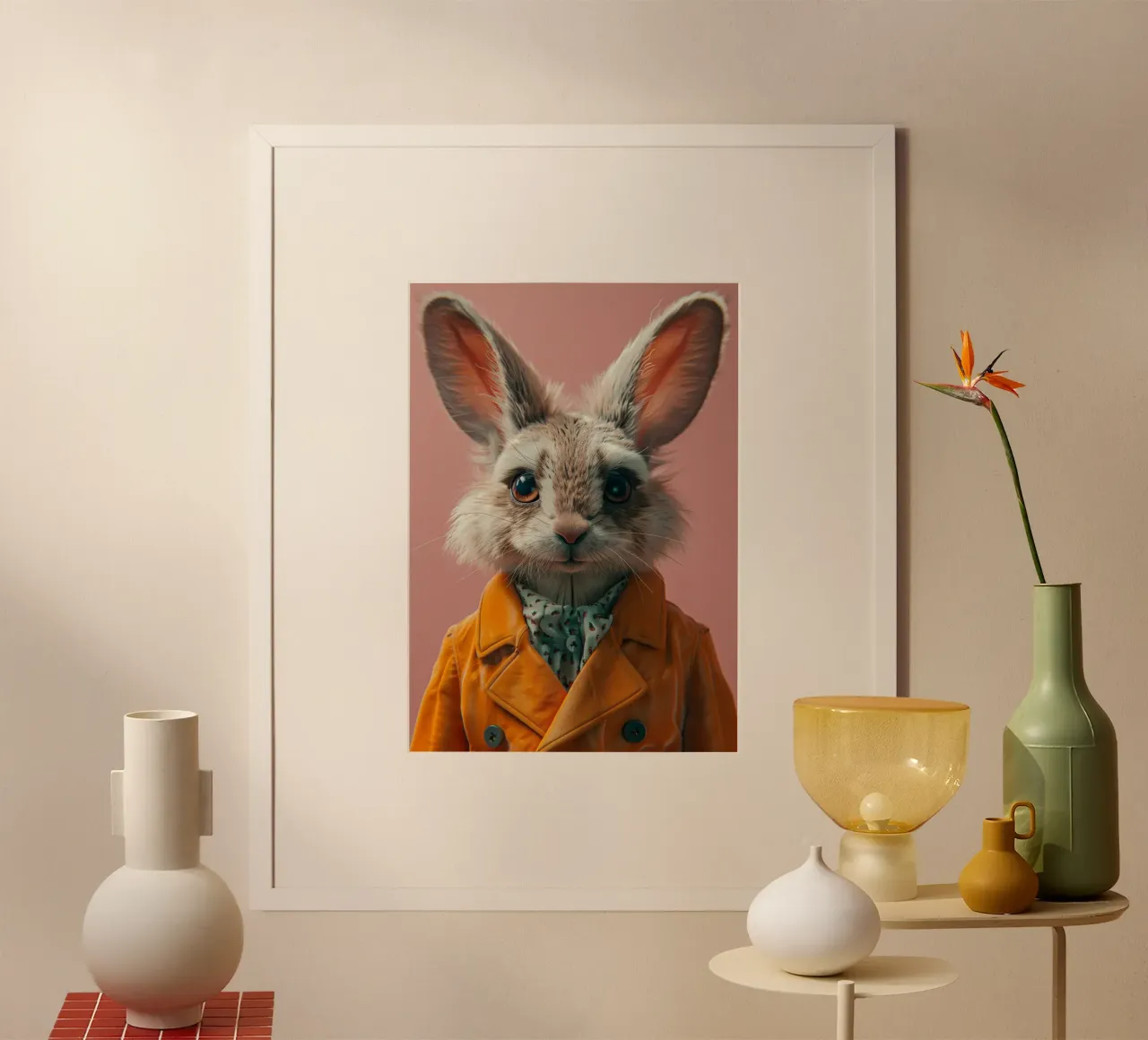 Dapper Bunny poster da Chic Creatures