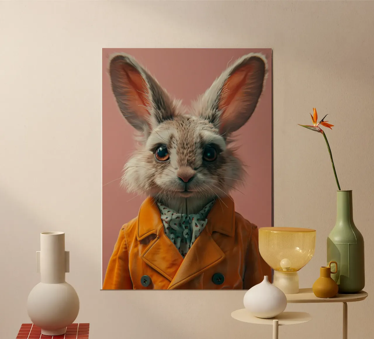 Dapper Bunny poster da Chic Creatures