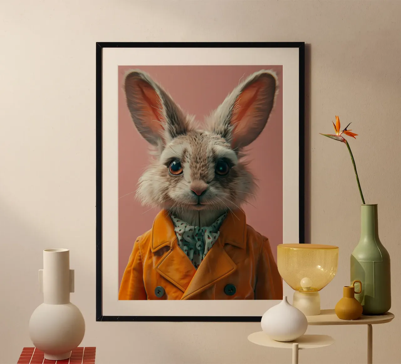 Dapper Bunny poster da Chic Creatures