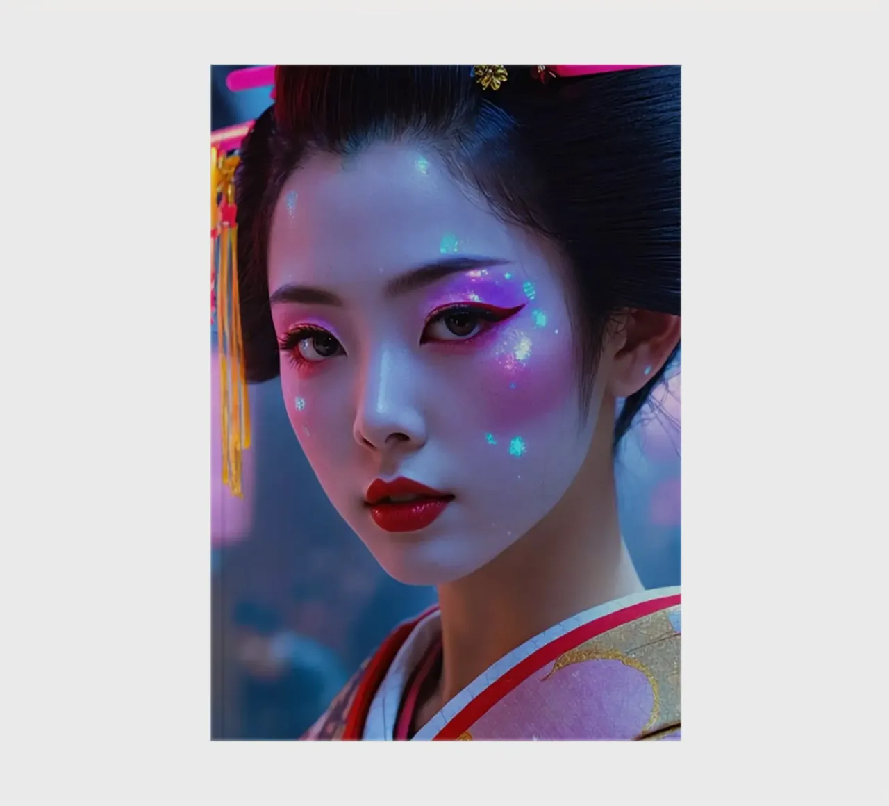 Neo Geisha notebook by Flo Klein