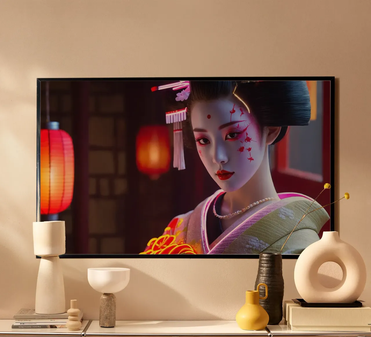 Tokyo Geisha carta hahnemühle da Flo Klein