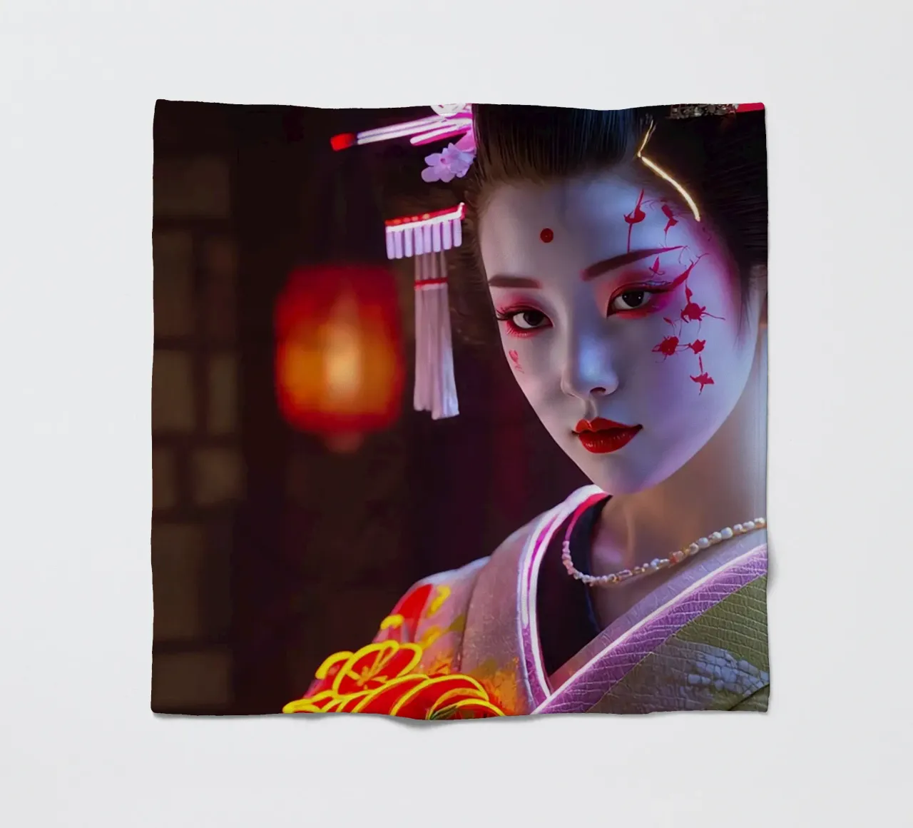 Tokyo Geisha coperta in pile da Flo Klein