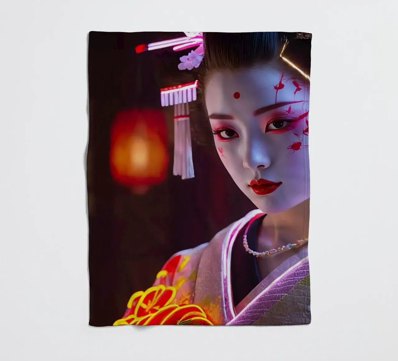 Tokyo Geisha coperta in pile da Flo Klein