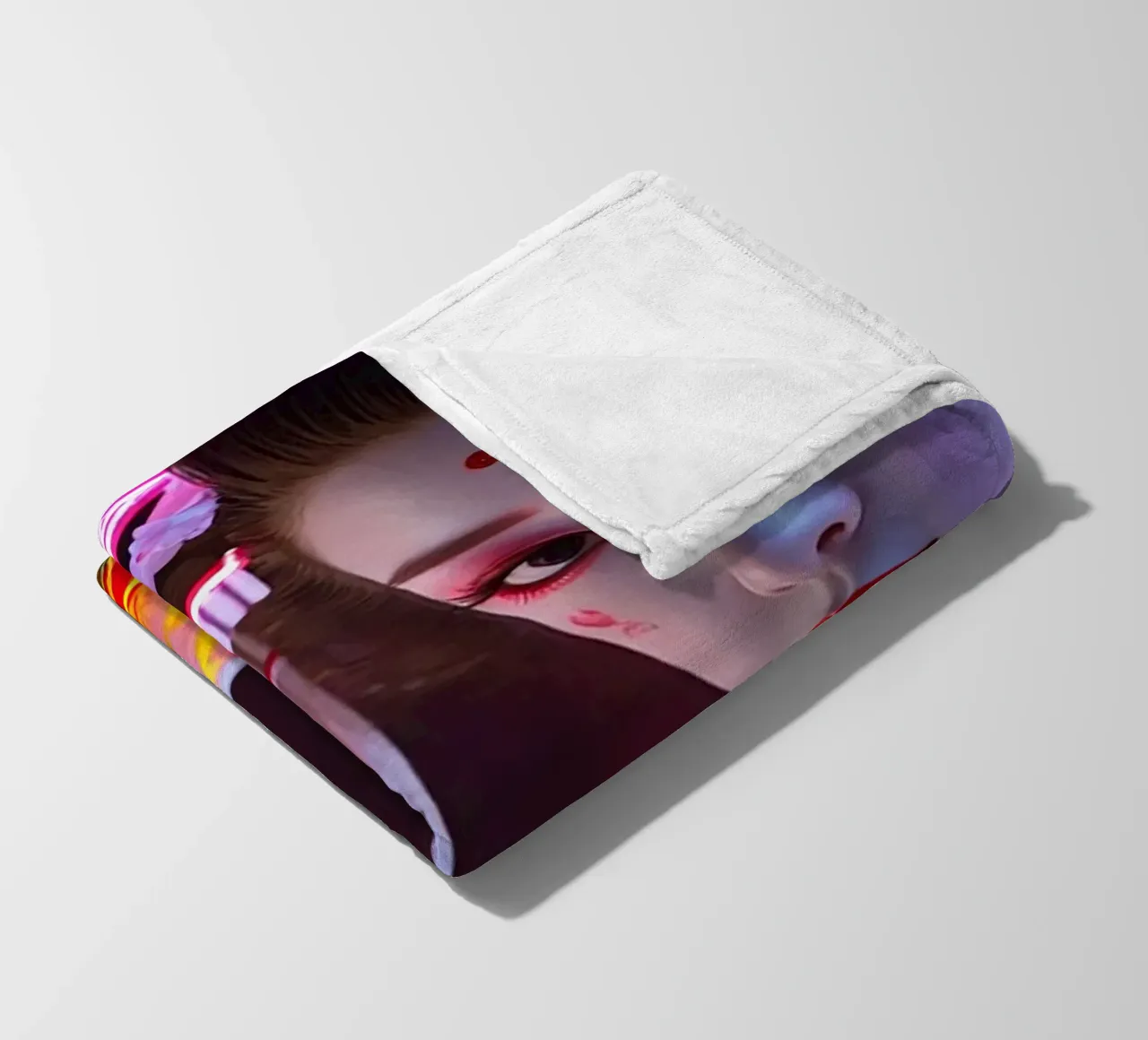 Tokyo Geisha coperta in pile da Flo Klein