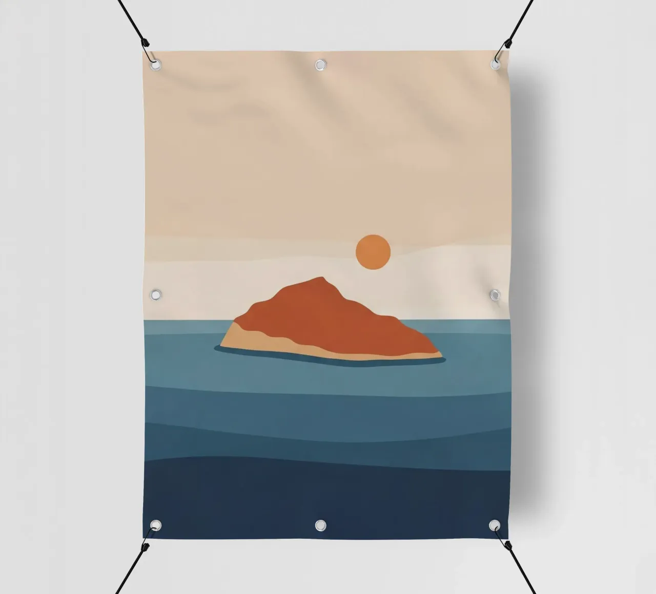 Solitude telo in pvc da ZEN VACATION