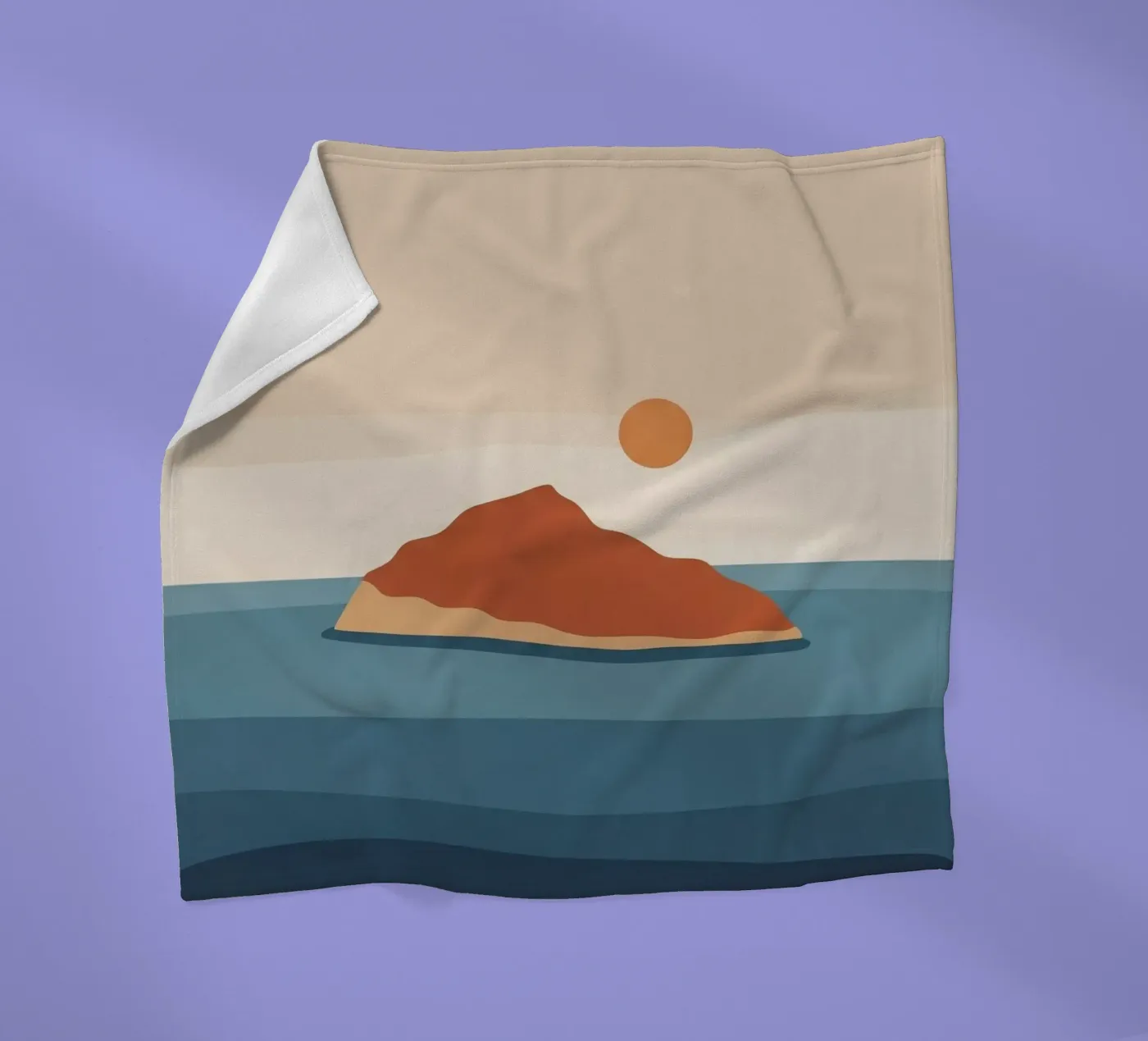 Solitude fleecedeken van ZEN VACATION