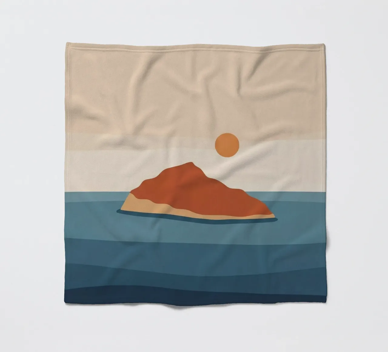 Solitude Fleecedecke von ZEN VACATION