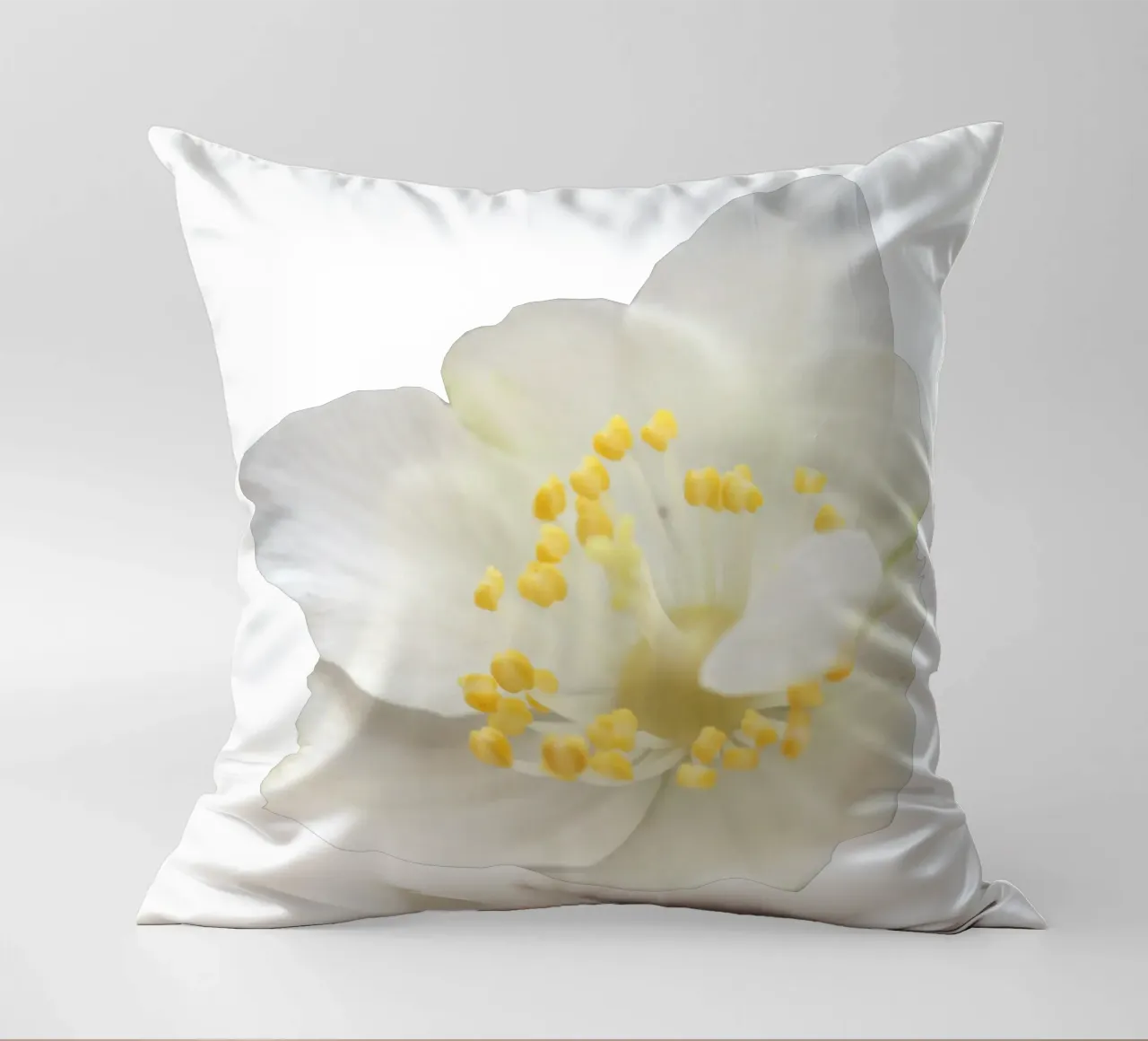 Fiore macro cuscino da Bold Blooms