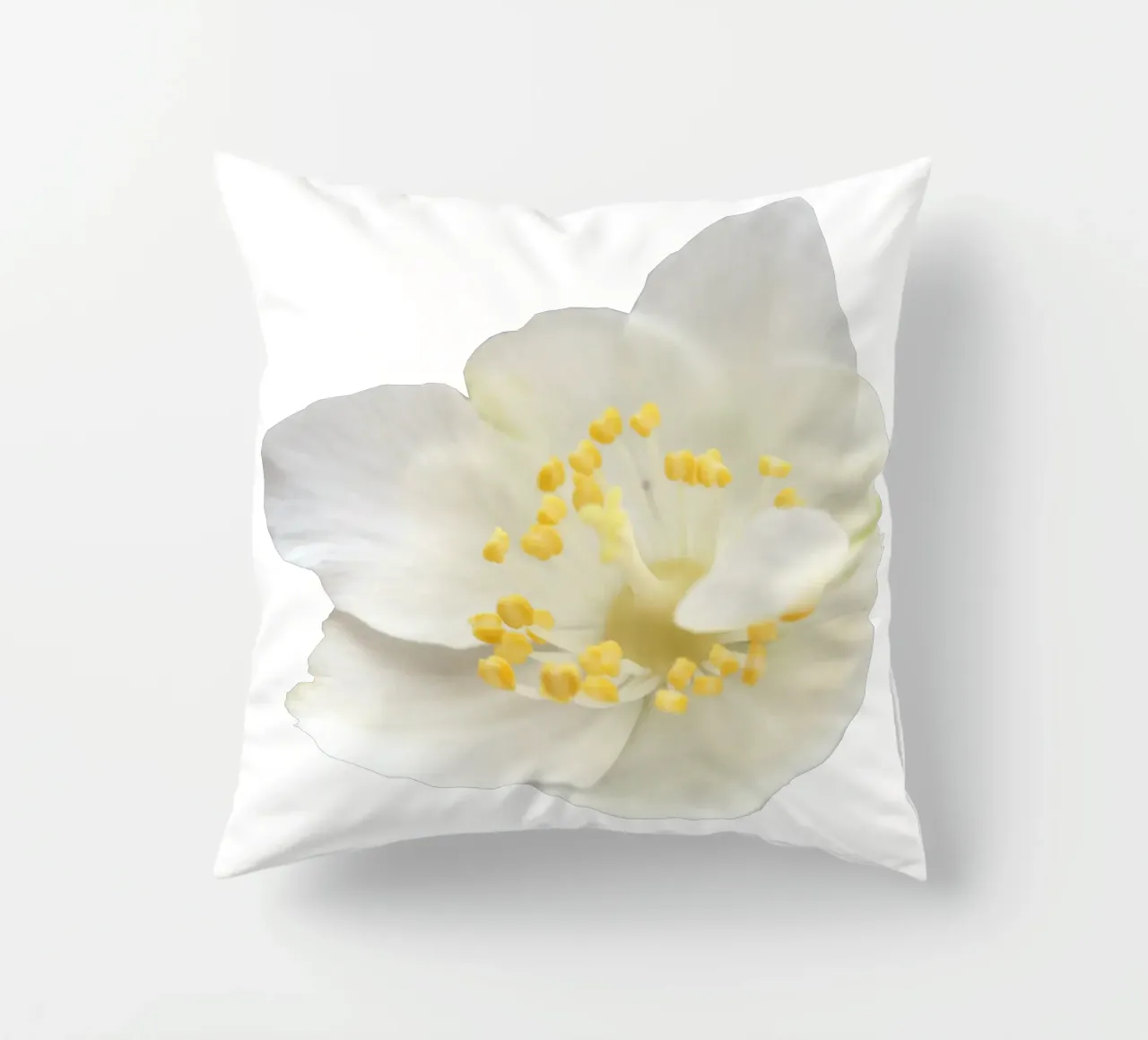 Fiore macro cuscino da Bold Blooms