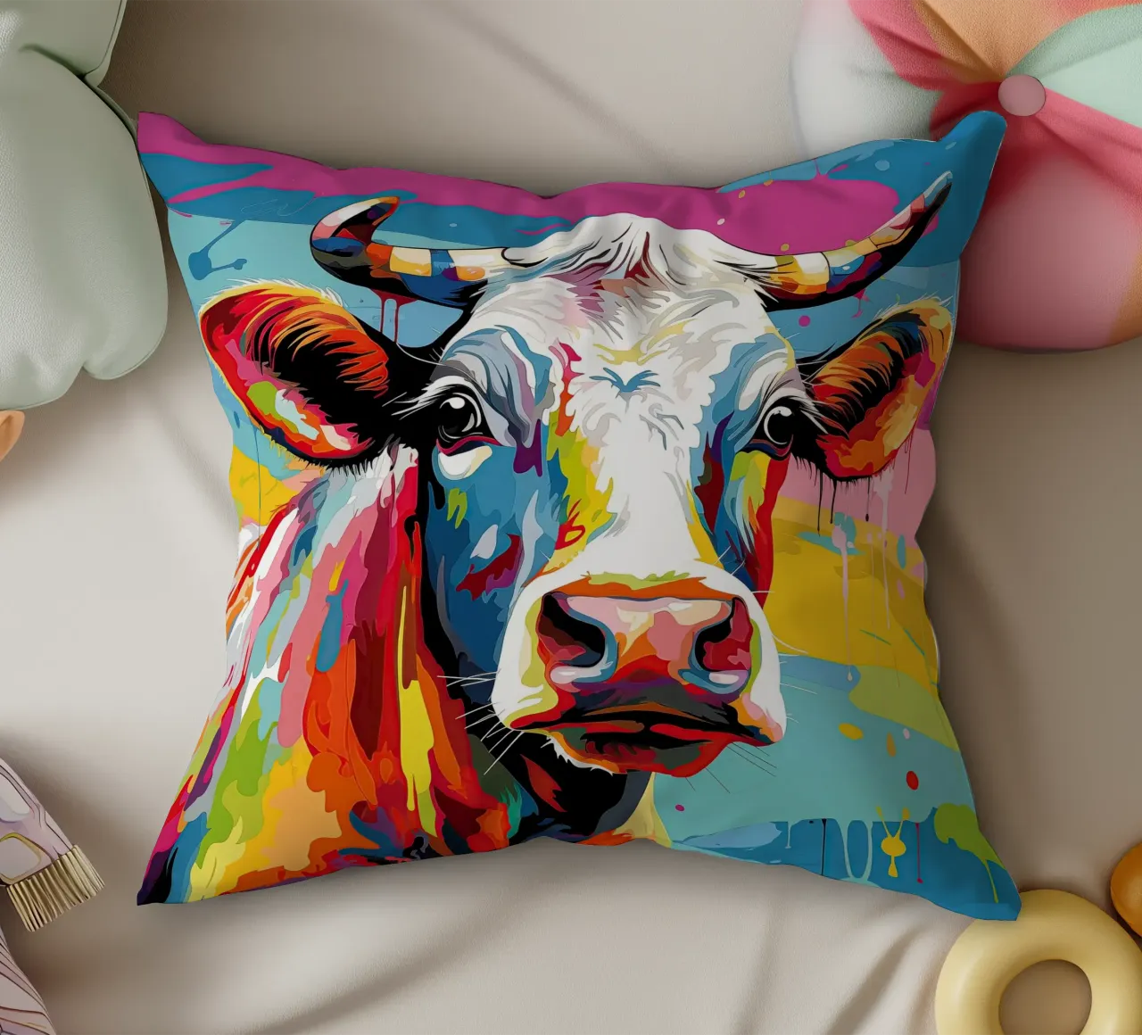 Wall-art by Imagine decorative cushion by Imagine