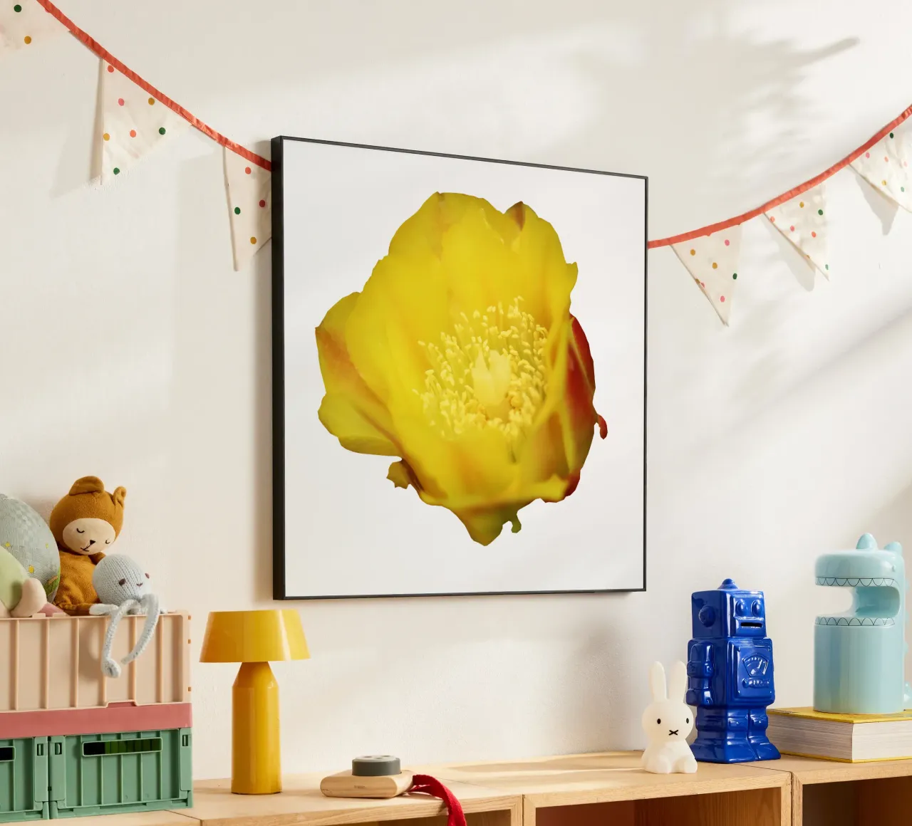 Fiore macro alluminio dibond da Bold Blooms