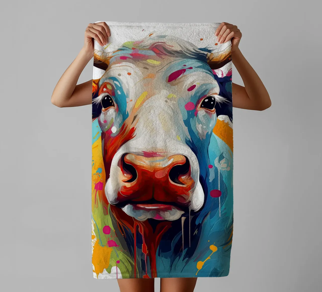 Arte da parete di Imagine asciugamano da bagno da Imagine