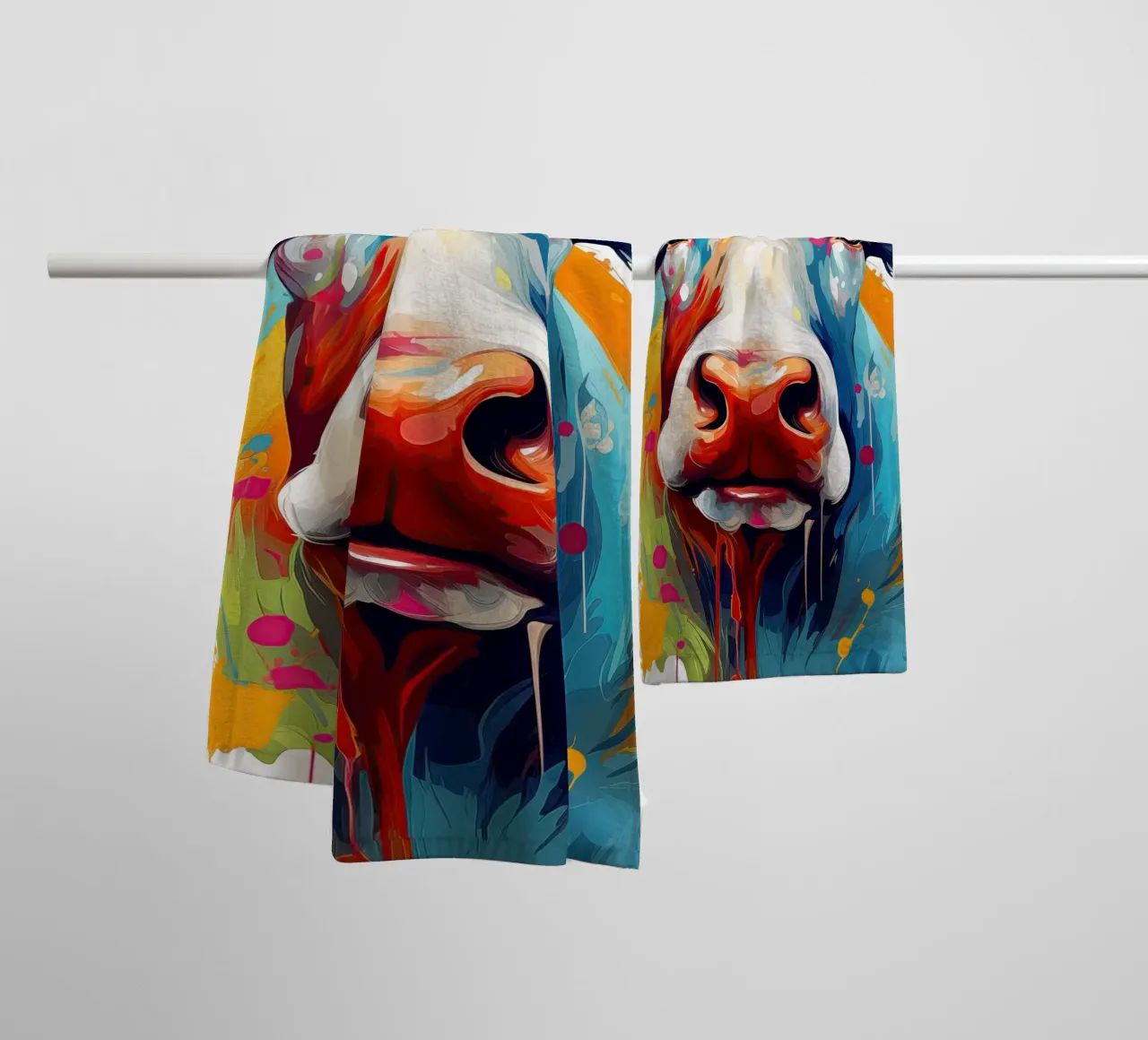 Arte da parete di Imagine asciugamano da bagno da Imagine