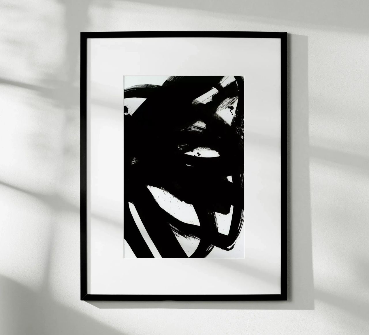 Black On White 1 Poster von IRIS LEHNHARDT FINE ART