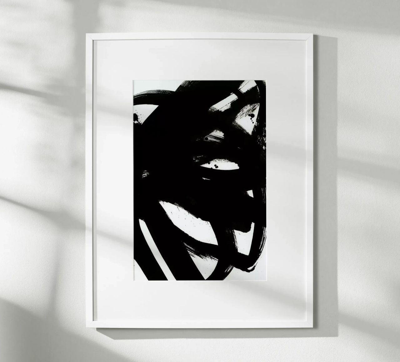 Black On White 1 Poster von IRIS LEHNHARDT FINE ART
