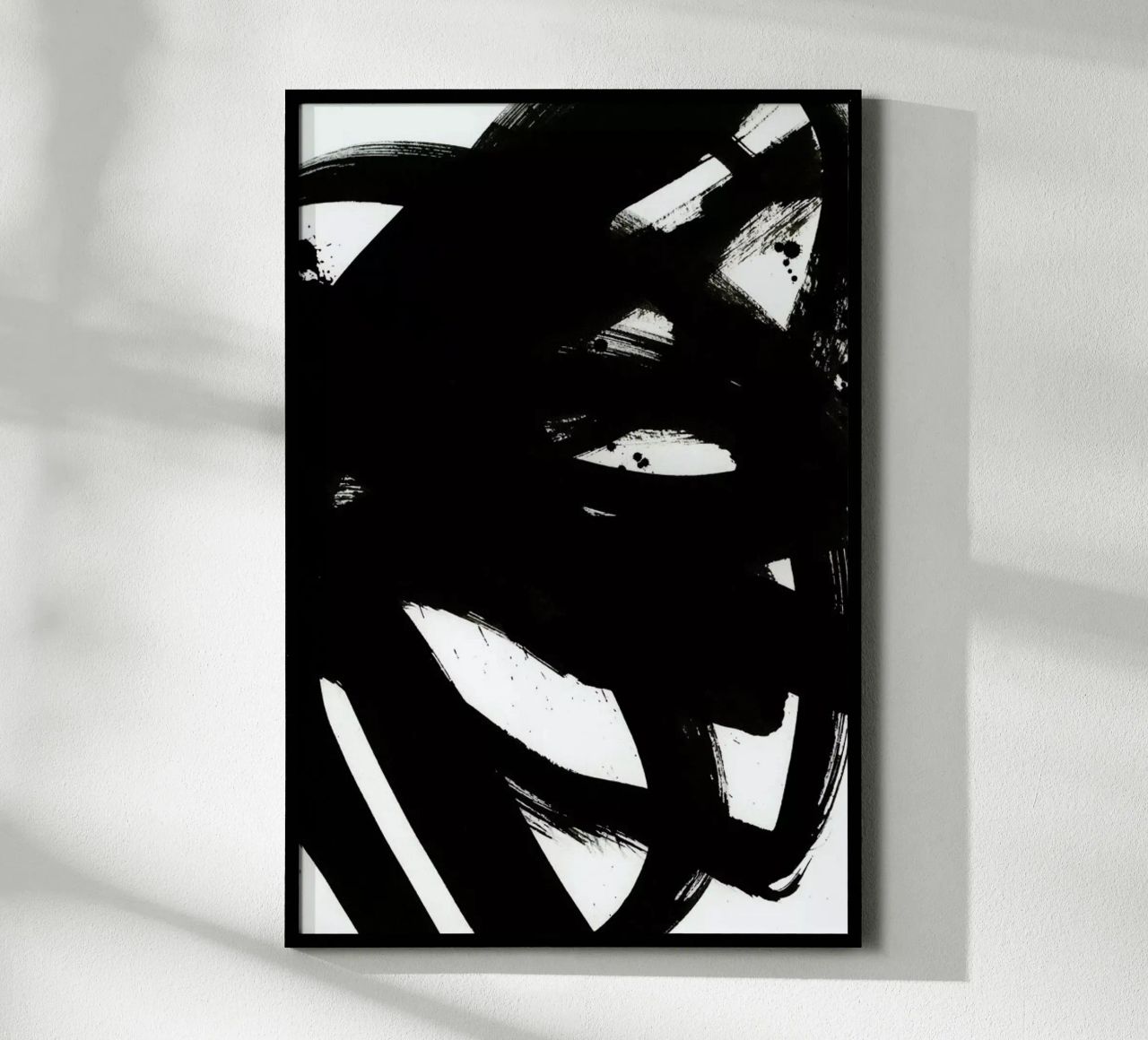 Black On White 1 Poster von IRIS LEHNHARDT FINE ART