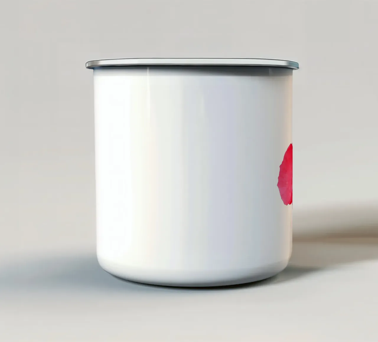 Fiore macro tazza in smalto da Bold Blooms