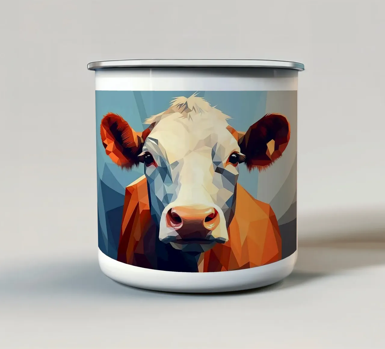 Arte da parete di Imagine tazza in smalto da Imagine