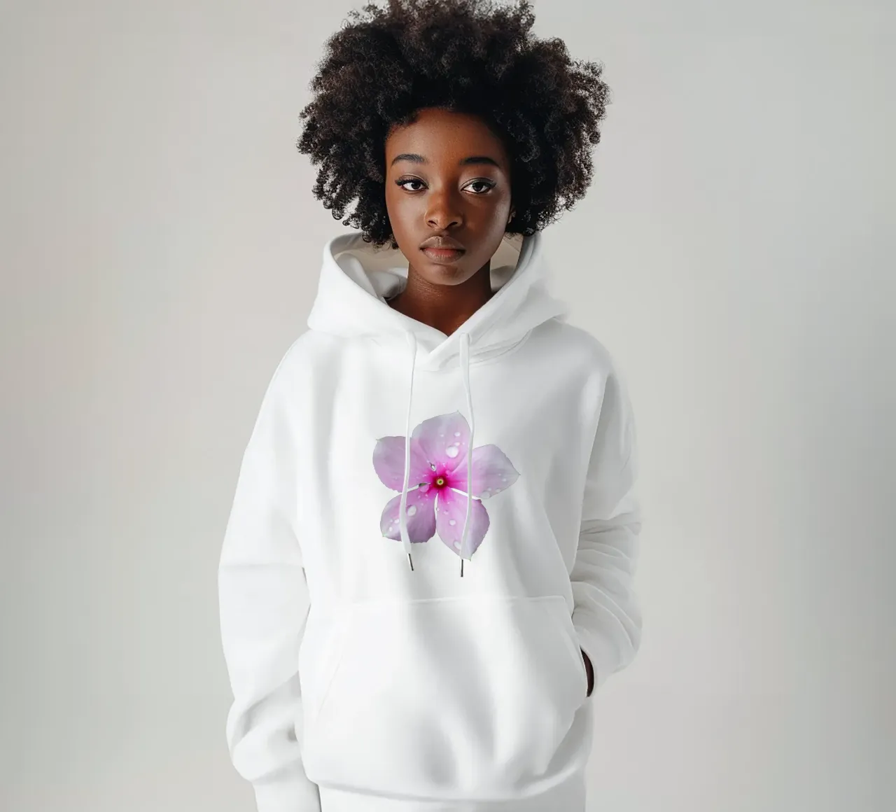 Fiore macro felpa con cappuccio da Bold Blooms