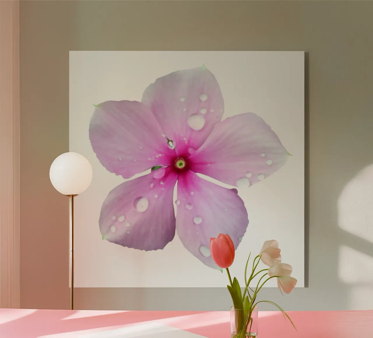 Fiore macro plexiglass da Bold Blooms