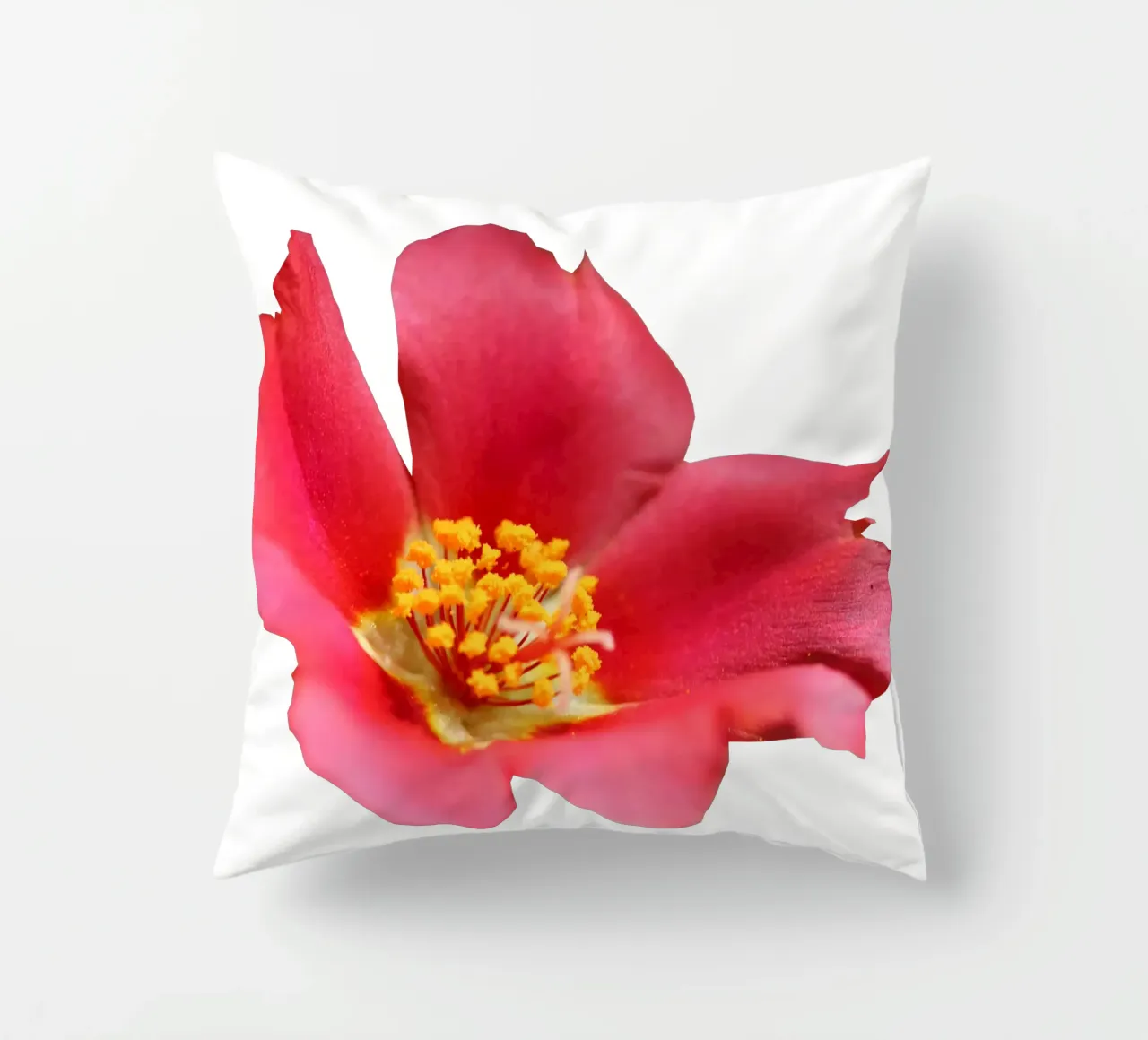 Fiore macro cuscino da Bold Blooms