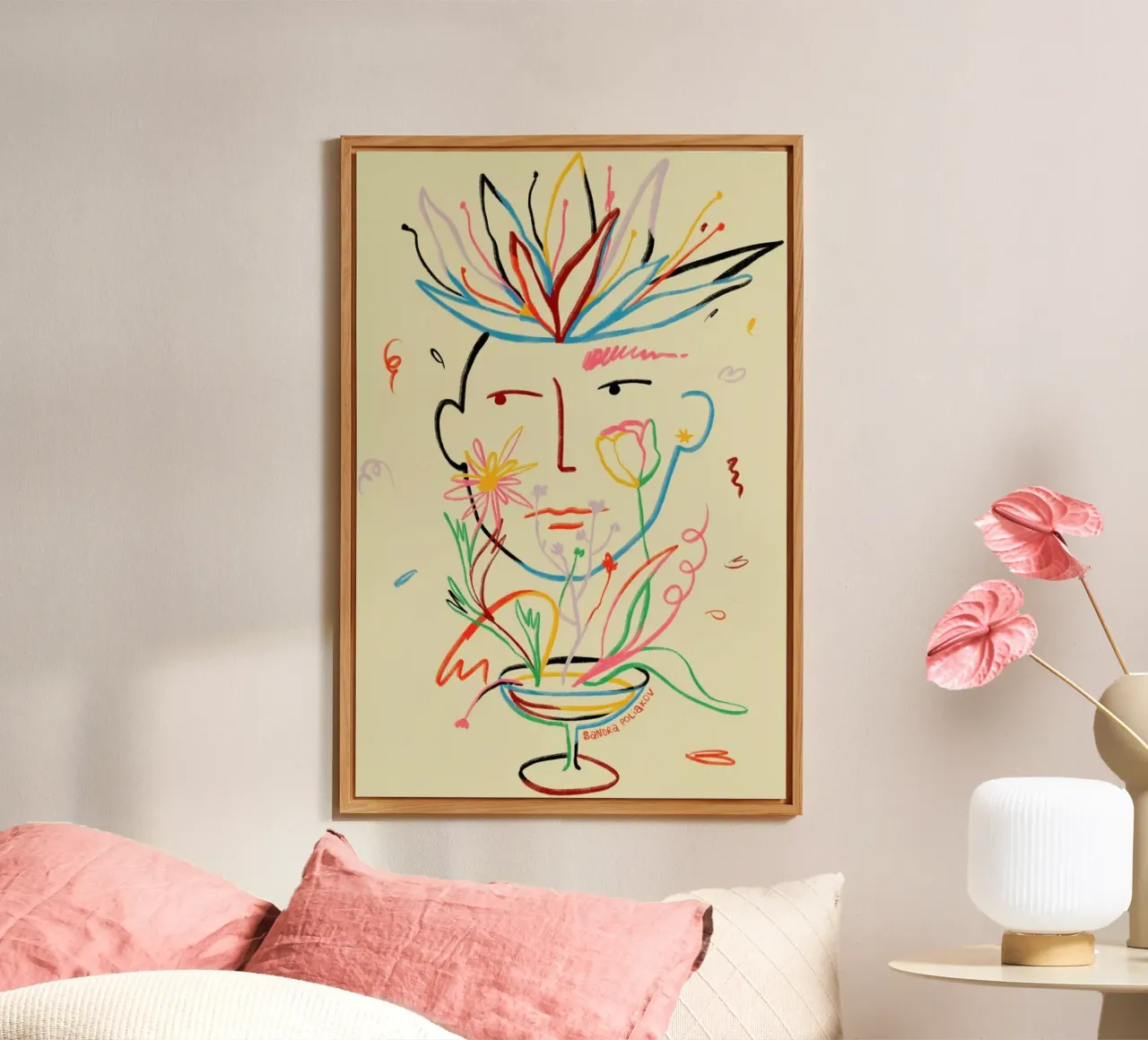 Blooming Desire Forex-Platte von Sandra Poliakov