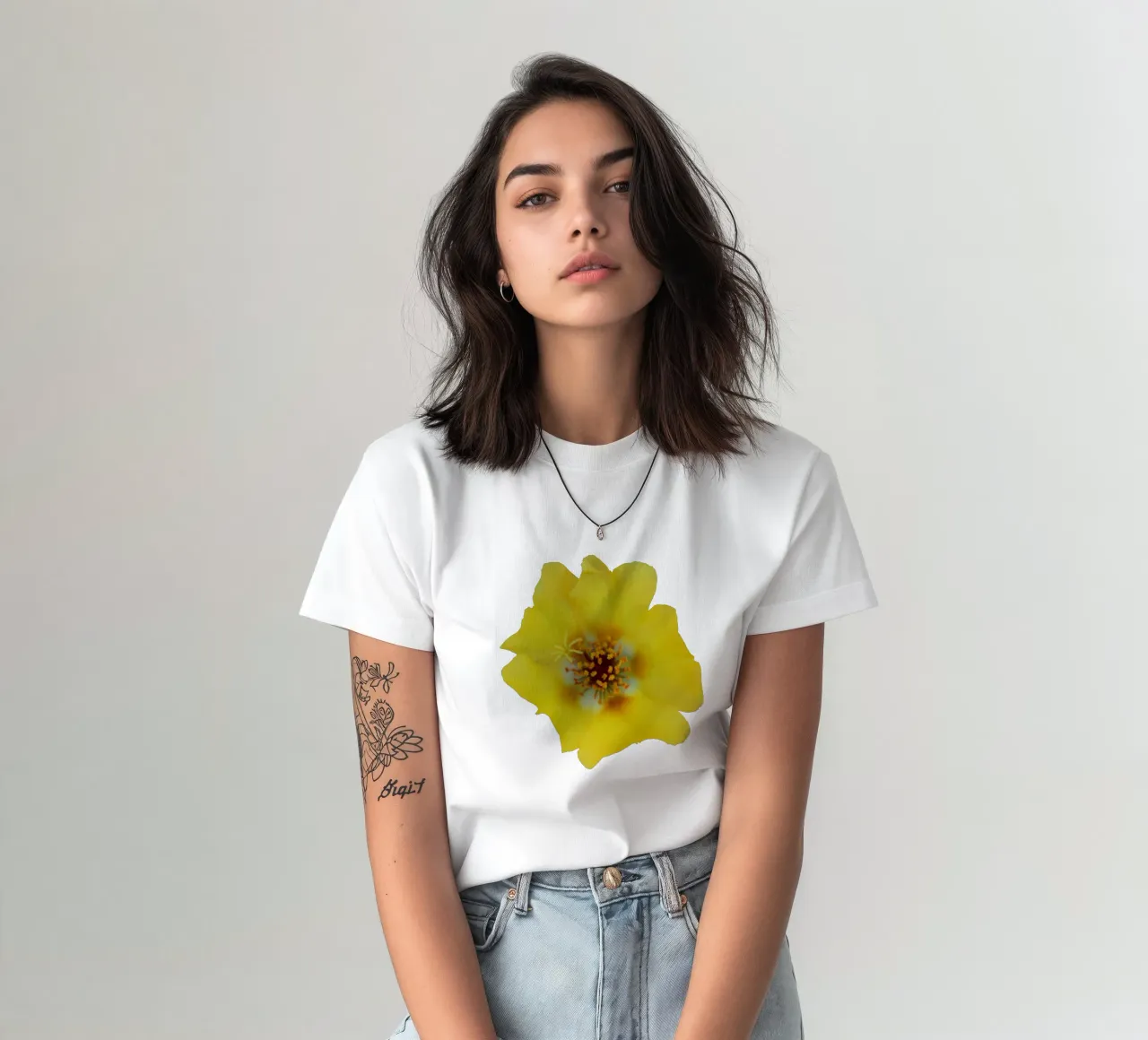 Fiore macro t-shirt da Bold Blooms