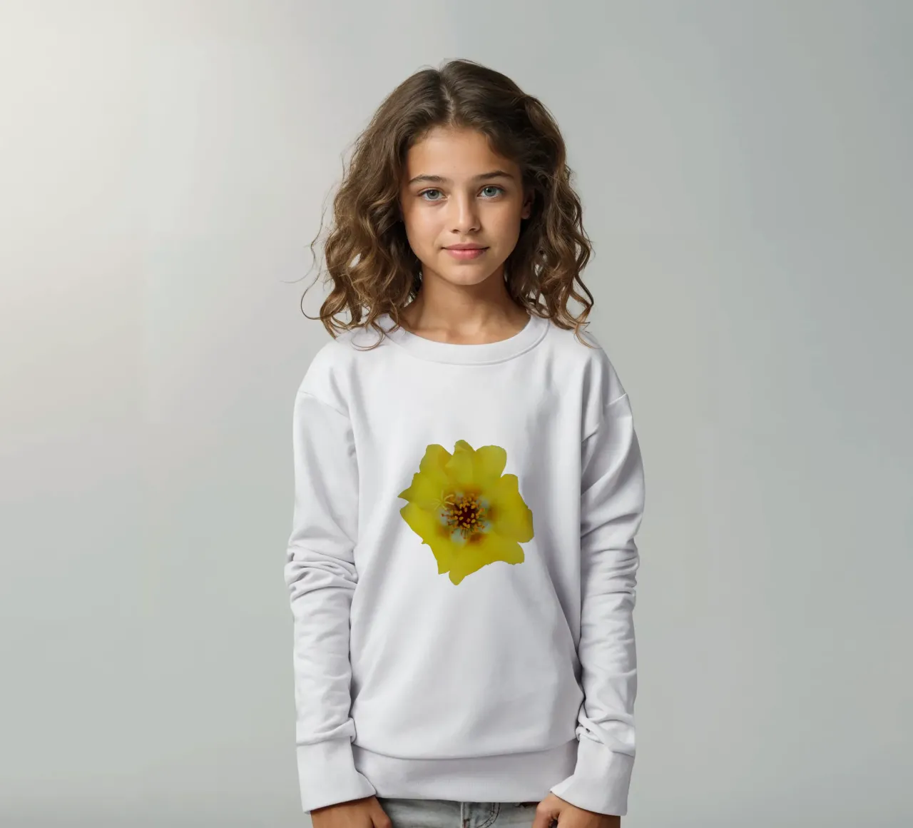 Fiore macro felpa bambino da Bold Blooms