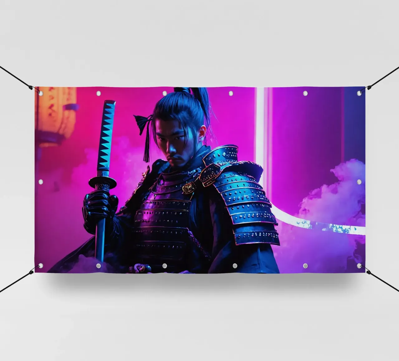 Samurai telo in pvc da Flo Klein