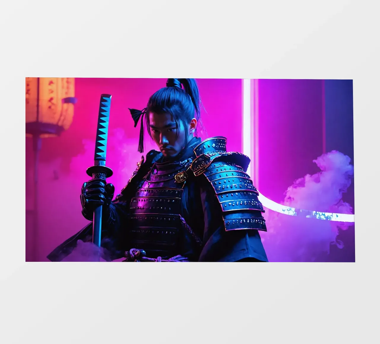 Samurai telo in pvc da Flo Klein