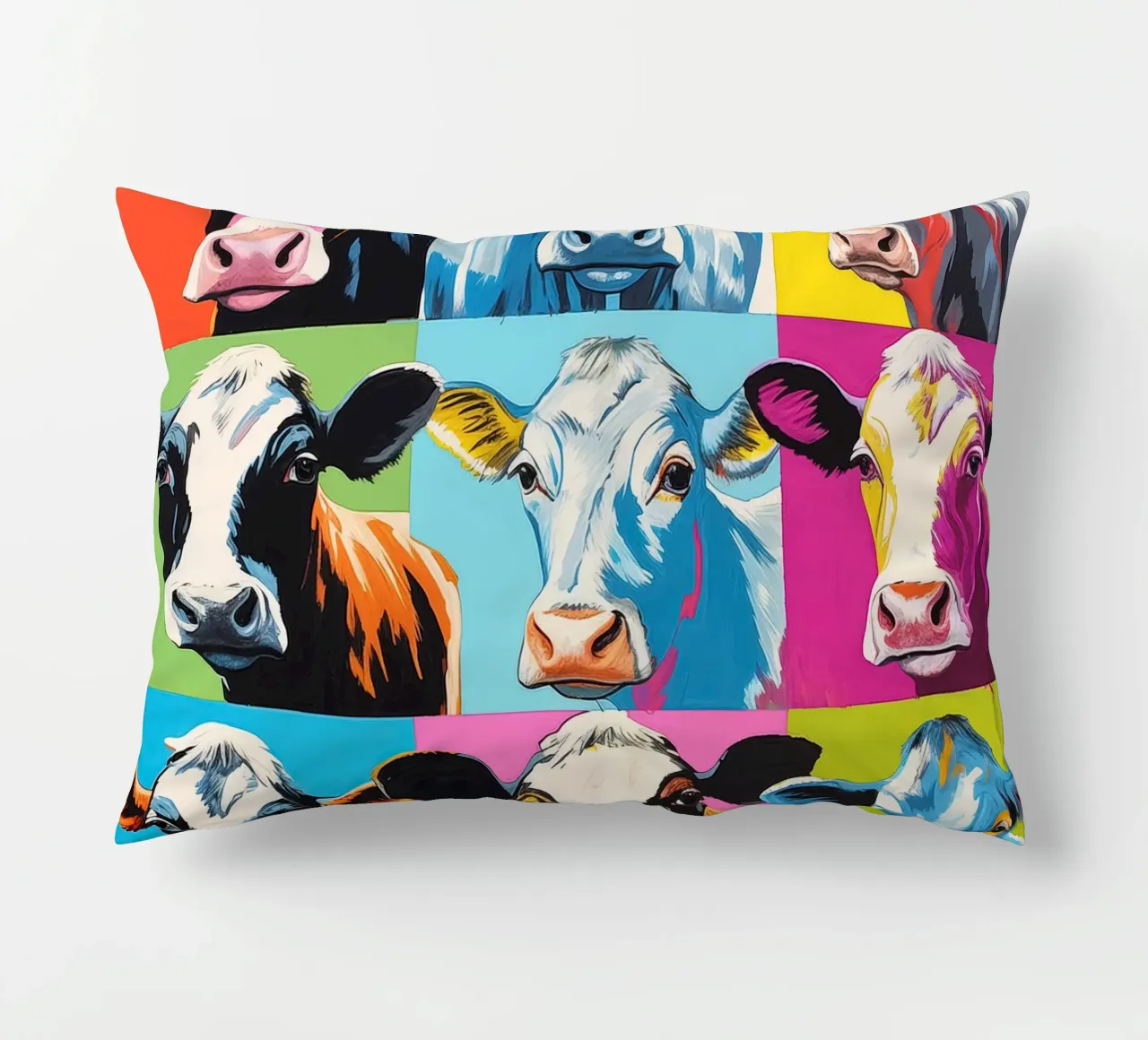 Koe pop art cuscino da Imagine