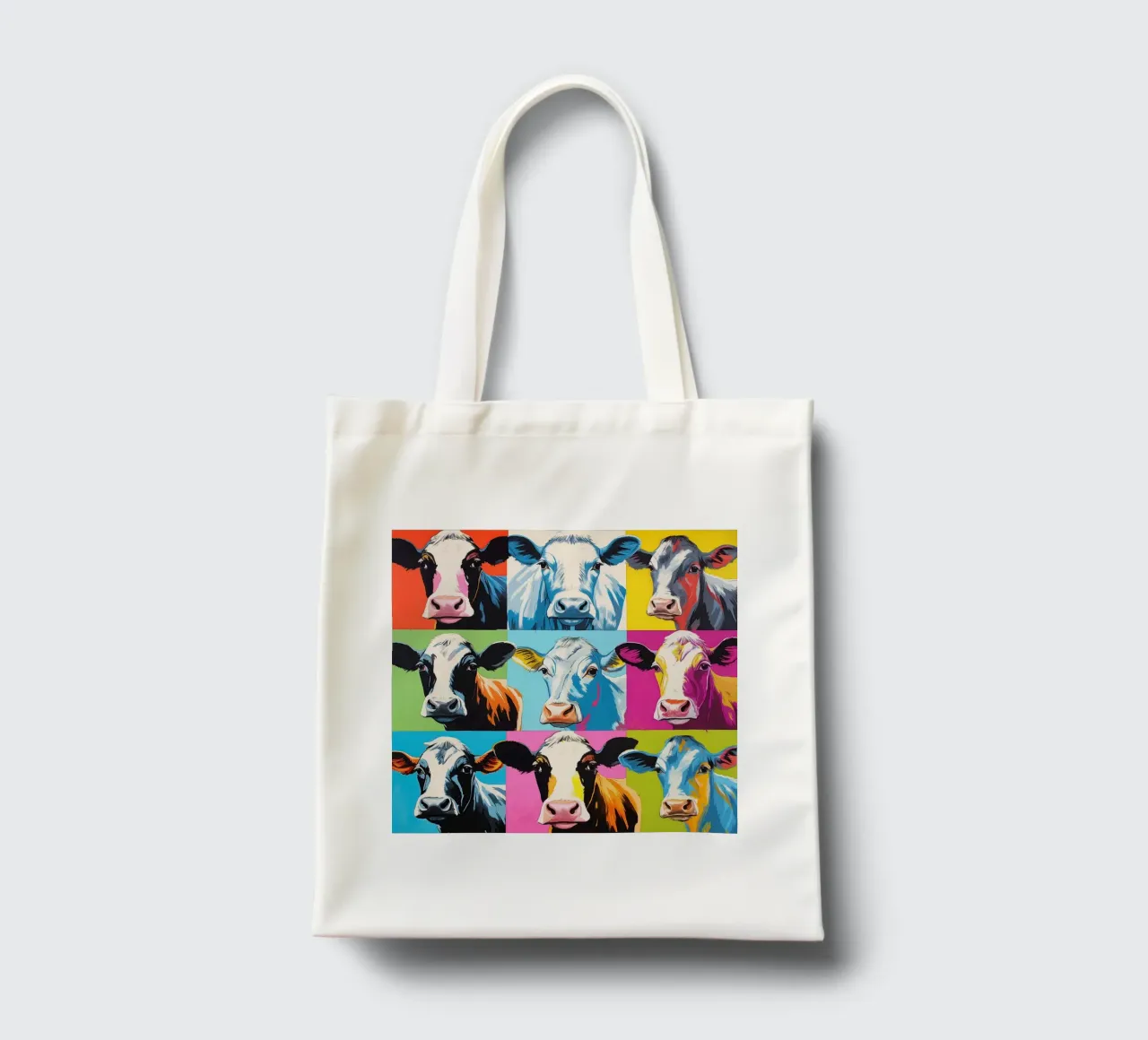 Koe pop art tote bag by Imagine